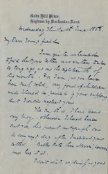 Carta a Francis G. Waugh, 30 de junho de 1858