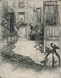 Cour de Rohan, 1915