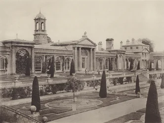 O laranjal em Bowood, Wilts