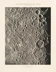 Carta fotográfica da Lua, placa III, 27 de abril