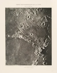 Carta fotográfica da Lua, placa IX, 27 de abril