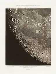 Carte photographique de la lune, planche XI.A (Carta fotográfica da Lua, placa XI.A), 26 de agosto