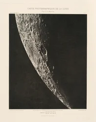 Carte photographique de la lune, planche XII (Carta fotográfica da Lua, placa XII),23 de fevereiro