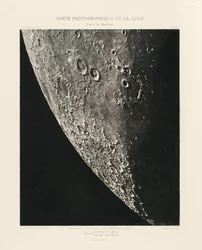 Carta fotográfica da Lua, placa XI, 18 de abril