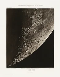 Carte photographique de la lune, planche XVII.A (Carta fotográfica da Lua, placa XVII.A), 27 de agosto