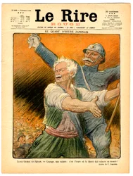 Capa de "The Red Laughter", Satirical in Colors