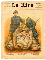 Capa de "The Red Laughter", Satirical in Colors