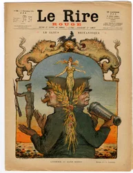 Capa de "The Red Laughter", Satirical in Colors