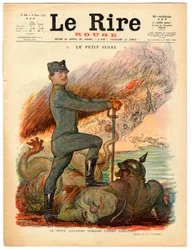 Capa de "The Red Laughter", Satirical in Colors