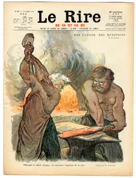 Capa do "The Red Laughter", número 37, Satirical in Colours