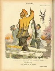 Ilustração de Charles Leandre (1862-1934) em Le Rire