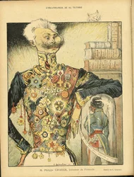 Ilustração de Charles Leandre (1862-1934) em Le Rire