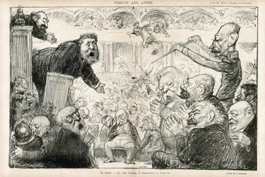 Ilustração de Charles Leandre (1862-1934) em Le Rire