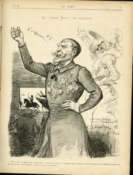 Ilustração de Charles Leandre (1862-1934) em Le Rire