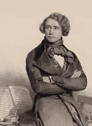 Retrato do violoncelista e compositor Adrien-François Servais 1807-1866, 1838.