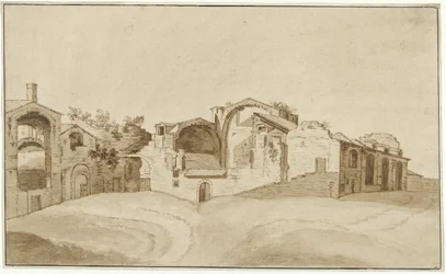Vista das Termas de Diocleciano em Roma