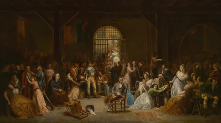A chamada das últimas vítimas do terror, c. 1850.