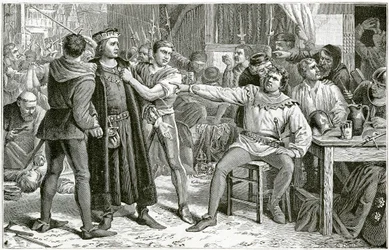 Lorde Saye e Sele levaram a Jack Cade, 1896.