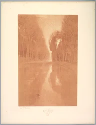 Conjunto de Paisagens: Paisagem, Placa 2, Nota, Flores Estelares