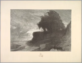 Suíte Landscape: Landscape, Plate 4, Note, Snake, 1892-1893.