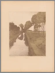 Dois peões ao longo de um canal
Paisagens (título da série)
Suite des Paysages (título da série)