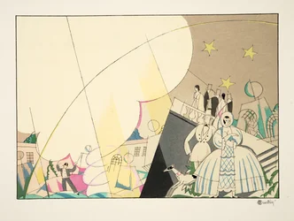 Fire, DArtifice, de Sports & Entertainment, pub. 1914 (estêncil)