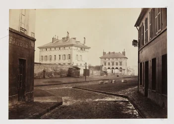 Barrière dItalie, da rue Gerard, Paris, 1858-78
