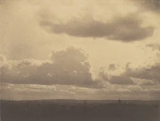 Estudo do céu, 1855-56.