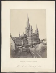 Le Munster Cathédrale de Bonn. / A Catedral de Munster de Bona.