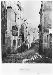 Rue Fresnel, do beco sem saída de Versalhes, Paris, 1858-78