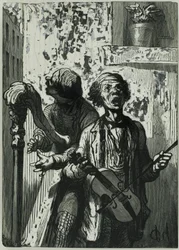 Os cantores de rua