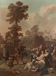 O pandeiro, pandeiro, c1780, 1913