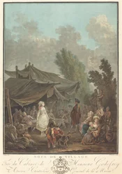 Casamento Noce de Village Village, 1785.