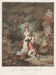 The Lover Surprised LAmant Surpris, c. 1798