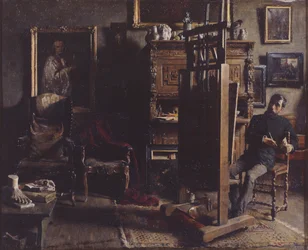 O Estúdio do Pintor Jules Lambeaux