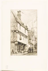 Uma casa velha em Bourges