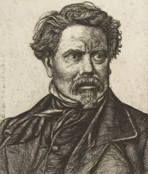 Benjamin Fillon, depois de uma fotografia, 1862.