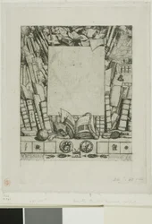 Design para uma moldura para o retrato de Armand Guéraud