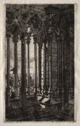 Gravuras de Paris: A Galeria de Notre Dame, 1853.