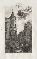 Gravuras de Paris: Turret, rue de l
