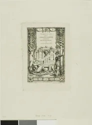 Frontispício do catálogo da obra de Thomas De Leu
