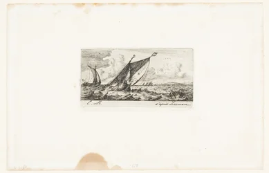 Barcos de Haarlem em Amesterdão