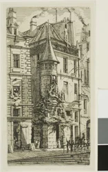 Casa com torreão, rue de la Tixéranderie