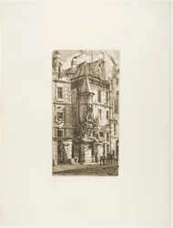 Casa com torreão, rue de la Tixéranderie