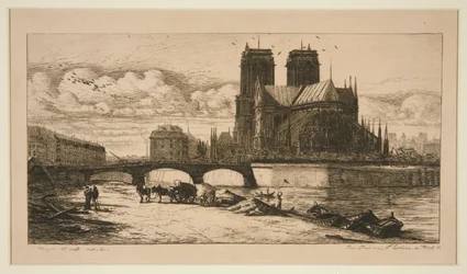 A abside de Notre-Dame