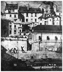 La Morgue, c1841-1868 1924