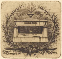 Túmulo de Molière, no Cemitério Père-Lachaise, Paris