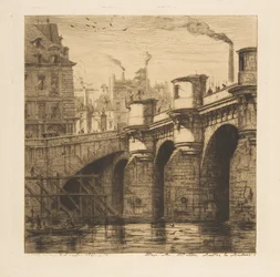 Pont-Neuf, Paris, de «Águas-fortes de Paris»