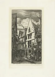 Straat Rue des Toiles em Bourges
Rue des Toiles em Bourges