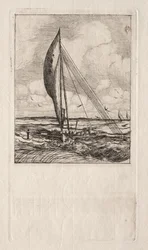 Swift Sailing Proa, Arquipélago de Mulgrave, Oceania, 1866.